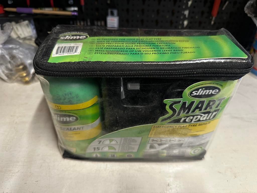 Slime Auto bandenpomp 12V en noodreparatieset nieuw, Ophalen of Verzenden