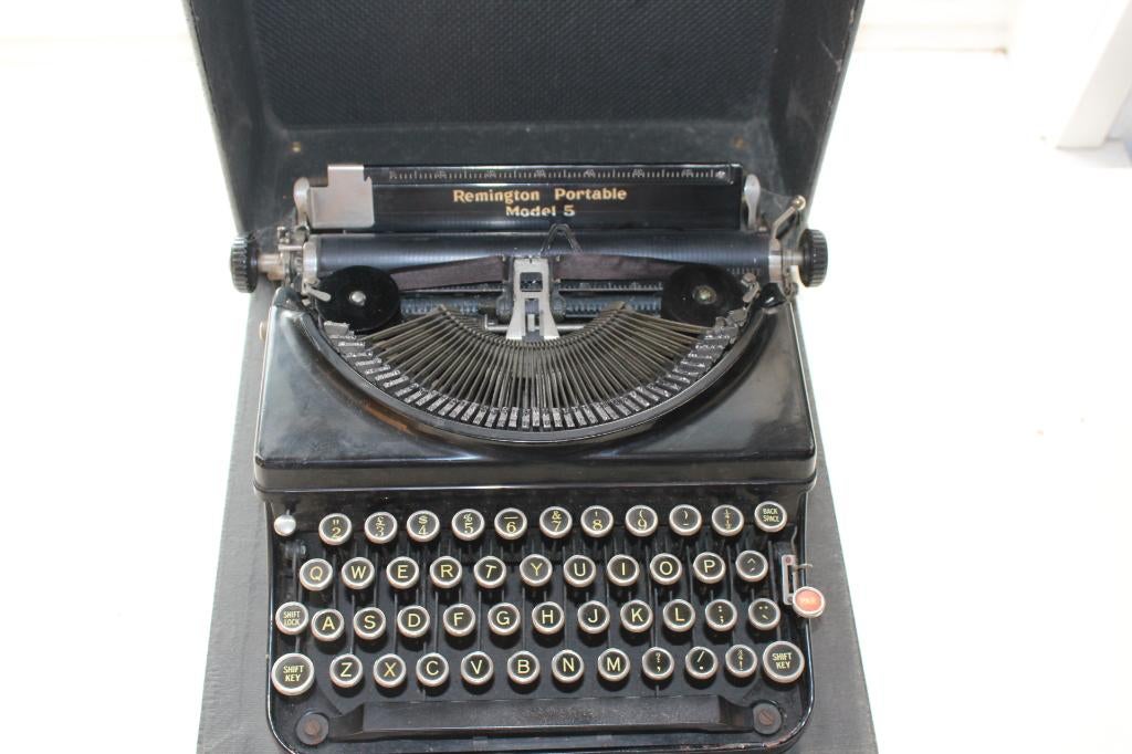Remington Portable Model 5, Diversen, Typemachines, Ophalen, Gebruikt