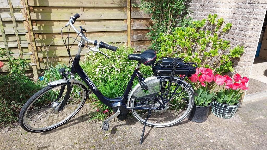 Gazelle Impulse elektrische damesfiets, Fietsen en Brommers, Ophalen, Gebruikt, Versnellingen, 0 zitjes
