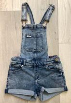 Bleu Rigde skinny spijker tuinbroek - Maat 134, Ophalen of Verzenden, Zo goed als nieuw, Meisje, Broek