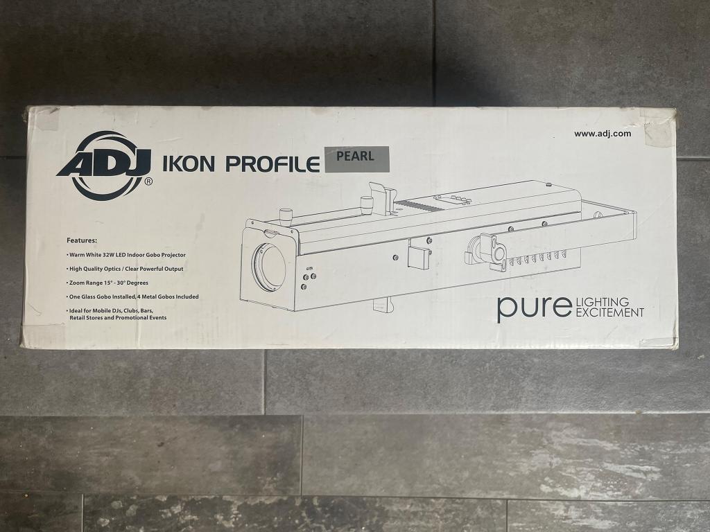 ADJ Ikon Profile Pearl Led Gobo laser, Muziek en Instrumenten, Licht en Laser, Ophalen of Verzenden, Nieuw, Licht, Geluidgestuurd