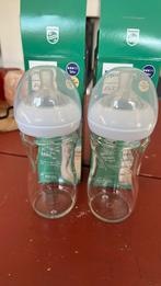 Phillips avent 2 glazen flessen 240ml, Ophalen of Verzenden, Zo goed als nieuw, Overige typen
