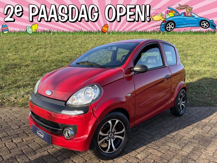 Microcar M.GO REDLINE DCI Leder | Bluetooth audio | Verwarmi, Diversen, Brommobielen en Scootmobielen, Gebruikt, Microcar