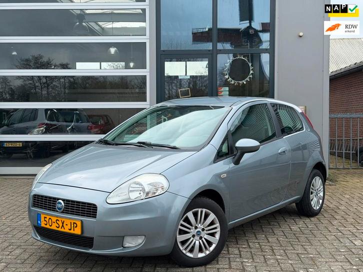 Fiat Grande Punto 1.4 | Airco | Nw Apk, Auto's, Fiat, Bedrijf, Te koop, Grande Punto, ABS, Airbags, Airconditioning, Boordcomputer