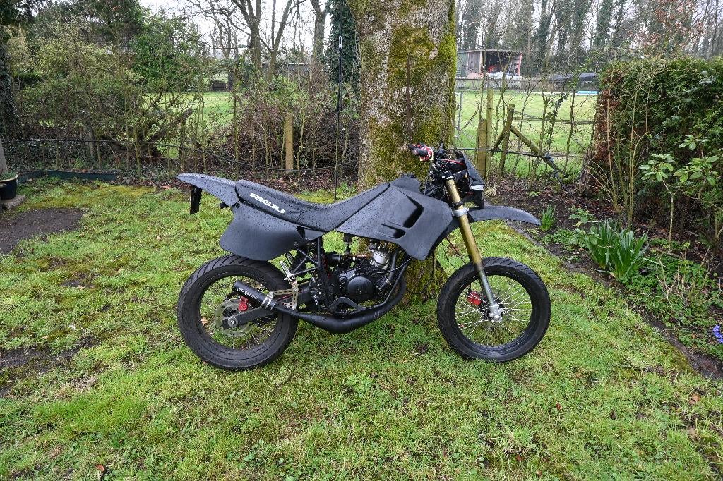 Schakelbrommer Rieju RR 2007 Custom, Ophalen, Gebruikt, Maximaal 45 km/u, 86 cc