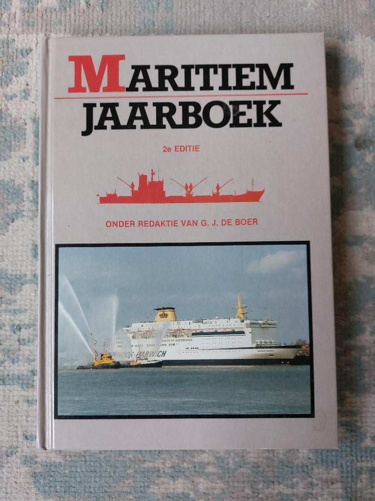 Maritiem jaarboek 2e editie., Ophalen of Verzenden, Zo goed als nieuw, Boek of Tijdschrift
