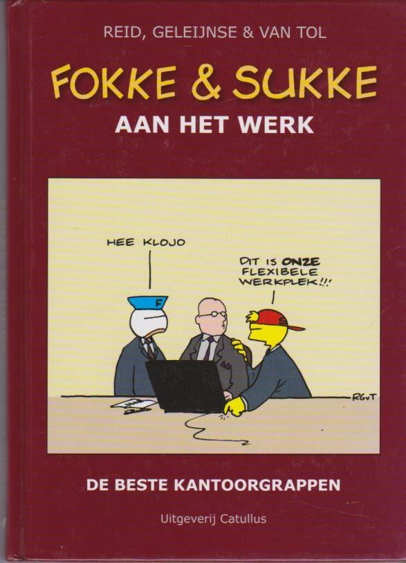 Reid, Geleijnse, van Tol # Fokke en Sukke - aan het werk, Boeken, Stripboeken, Eén stripboek, Ophalen of Verzenden, Zo goed als nieuw