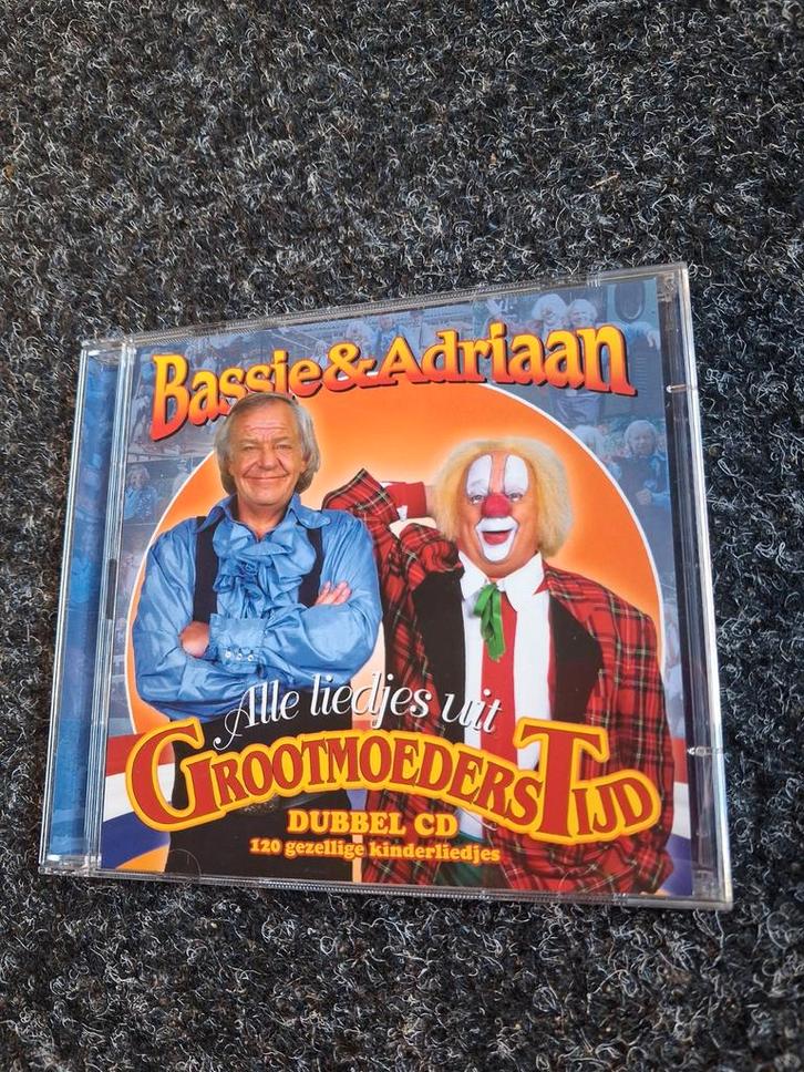 DUBBEL-CD BASSIE & ADRIAAN GROOTMOEDERSTIJD (NIEUW!!), Cd's en Dvd's, Cd's | Nederlandstalig, Overige genres, Ophalen