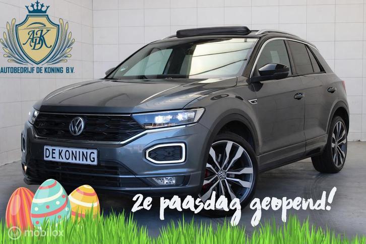 Volkswagen T-Roc 1.5 TSI R-Line PANO MATRIX DODE HOEK, Auto's, Volkswagen, Bedrijf, Te koop, T-Roc, ABS, Adaptive Cruise Control