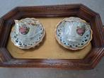 Vintage Versailles 2x kop en schotel, Ophalen of Verzenden