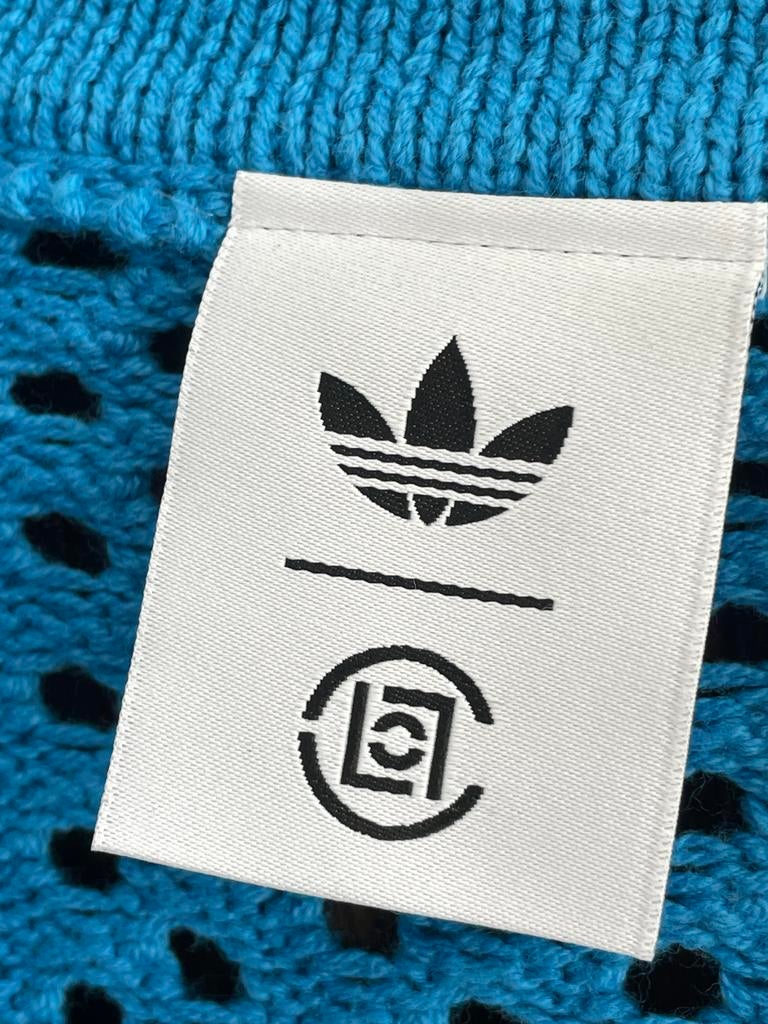 Adidas X CLOT Edison Chen Limited Crochet Blauw Vest, Ophalen of Verzenden, Nieuw, Maat 42/44 (L), Blauw