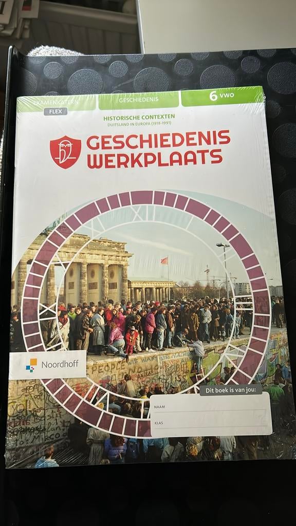 Geschiedenis Werkplaats 6 VWO - Noordhoff (Nieuw), Ophalen of Verzenden, Zo goed als nieuw