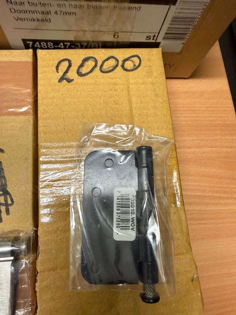 Scharnieren voor deuren en ramen  Diverse types rvs en kogel, Doe-het-zelf en Verbouw, Hang- en Sluitwerk, Ophalen of Verzenden