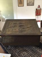 Oude kolenkist, Antiek en Kunst, Ophalen of Verzenden