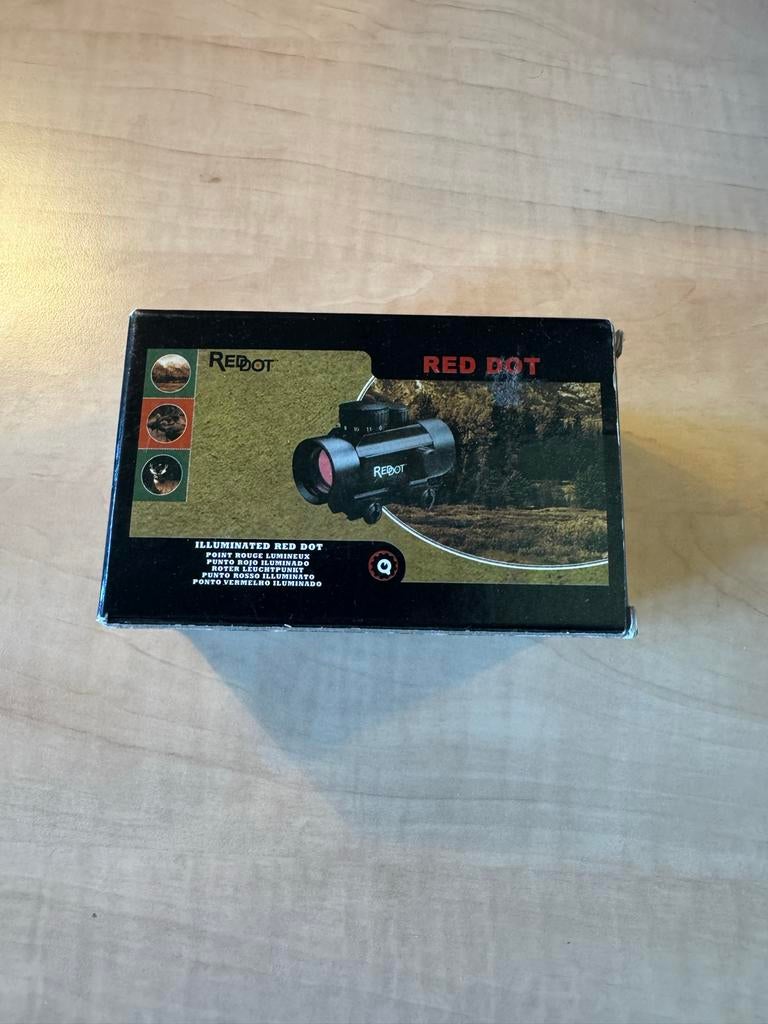 Red Dot Sight RT028 1x30 rood-groen voor Airsoft, Ophalen of Verzenden, Zo goed als nieuw