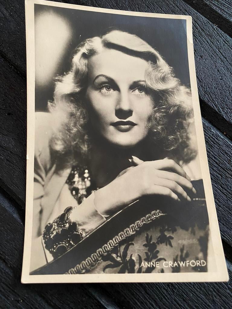 Filmster crawford, Verzamelen, Foto's en Prenten, Ophalen of Verzenden, Voor 1940, Zo goed als nieuw