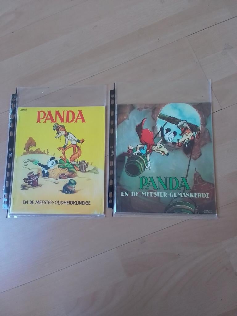 Twee x PANDA, Meerdere stripboeken, Ophalen of Verzenden, Zo goed als nieuw