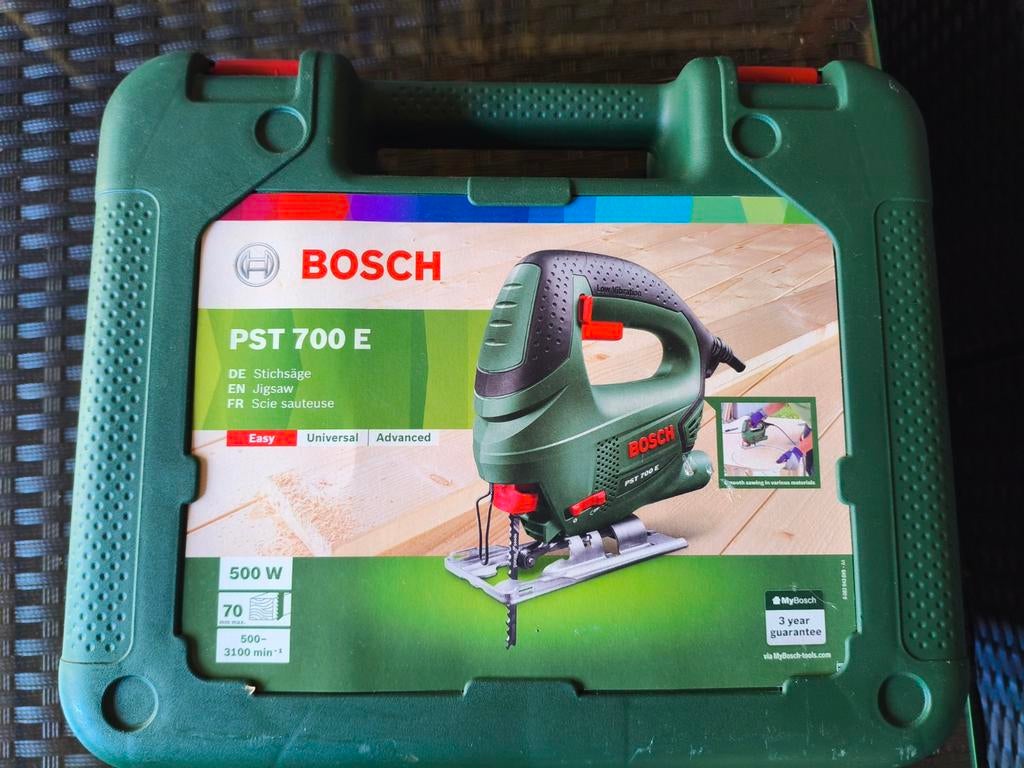 Bosch decopeerzaag, Doe-het-zelf en Verbouw, Gereedschap | Zaagmachines, Ophalen, Gebruikt, Decoupeerzaag, 30 tot 70 mm