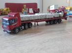 Corgi Scania met een vracht stenen en kraantje., Ophalen of Verzenden, Gebruikt, Bus of Vrachtwagen, Corgi