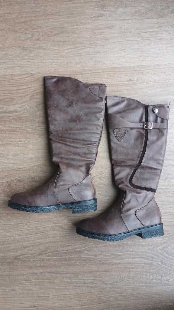 Nieuwe laarzen mt 37/38, Ophalen, Nieuw, Bruin, Hoge laarzen