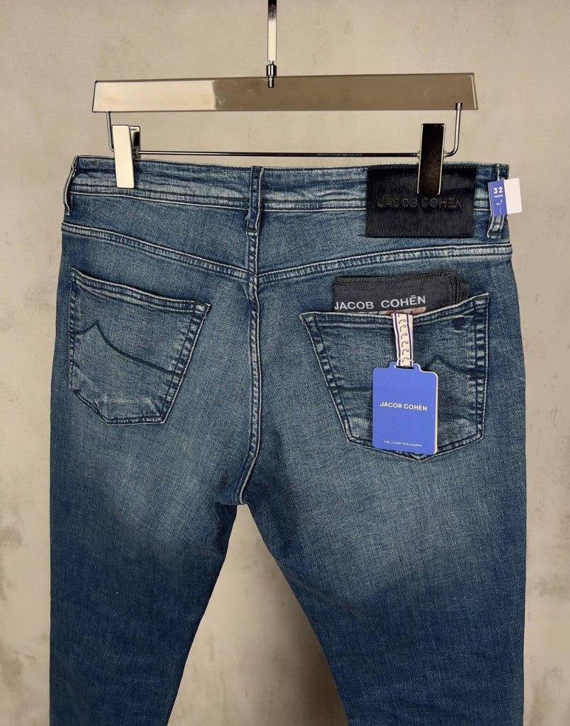 Jacob Cohen Broeken, Ophalen of Verzenden, Nieuw, Blauw, W33 - W34 (confectie 48/50)