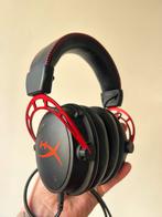HyperX Cloud Alpha Gaming Headset met extra earpads, Ophalen of Verzenden, Gebruikt, Over oor (circumaural), Overige merken