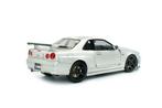 Nissan Skyline R34 GT-R Z Tune '99, zilver - Solido - 1:18, Solido, Solido, Rue de L' Ecusson 2, 56120 Josselin France, Nieuw