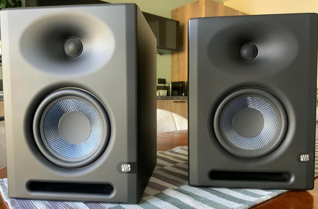 Presonus Eris E5 XT, Zo goed als nieuw, Minder dan 60 watt, Front, Rear of Stereo speakers, Ophalen