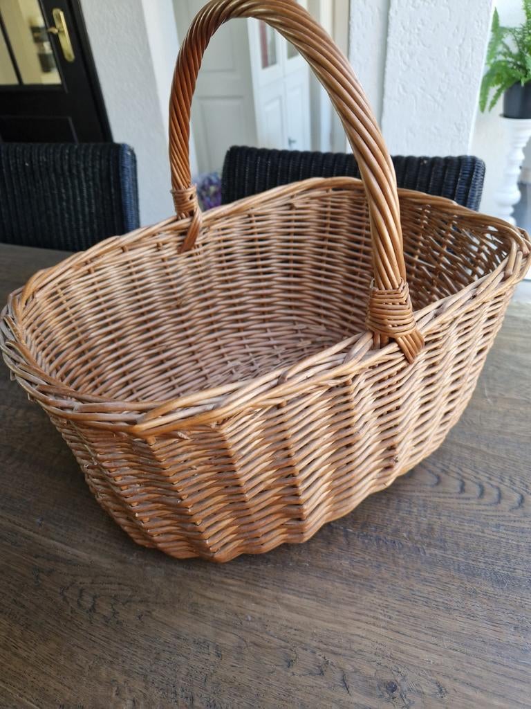 Rieten mand., Ophalen