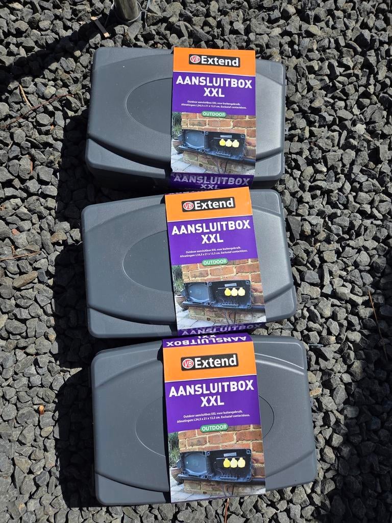 3x Aansluitbox XXL Outdoor - Nieuw, Ophalen of Verzenden, Nieuw, Overige typen