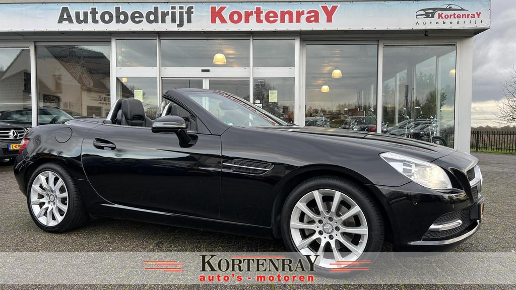 Mercedes SLK 200 Edition panorama,air-scarf,navi,leder,xenon, Auto's, Mercedes-Benz, Automaat, Euro 5, Achterwielaandrijving, Gebruikt