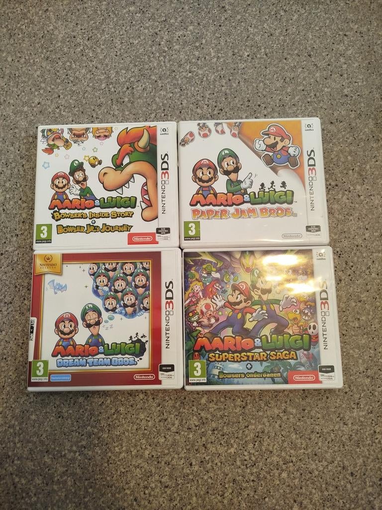 Mario & Luigi Nintendo 3DS spellen, Spelcomputers en Games, Games | Nintendo 2DS en 3DS, Ophalen of Verzenden
