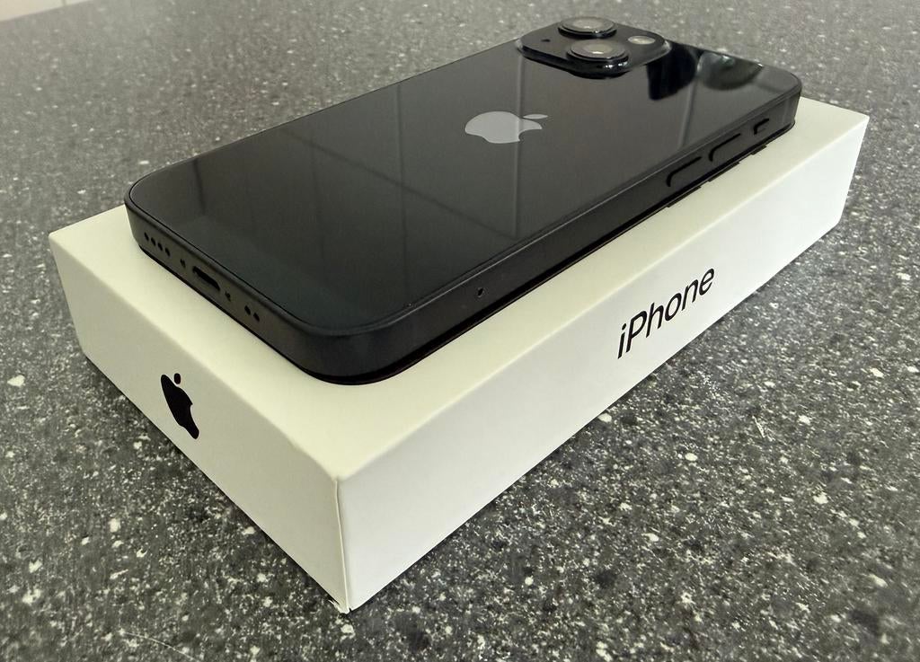  Apple iPhone 13 mini 256GB Midnight (model 2023) Garantie, Telecommunicatie, Mobiele telefoons | Apple iPhone, 256 GB, Zwart