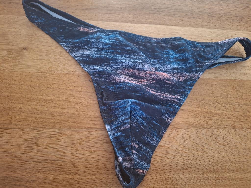 heren zwemstring maat m, Kleding | Heren, Badmode en Zwemkleding, Verzenden, Maat 48/50 (M), Zwart, Zwemslip