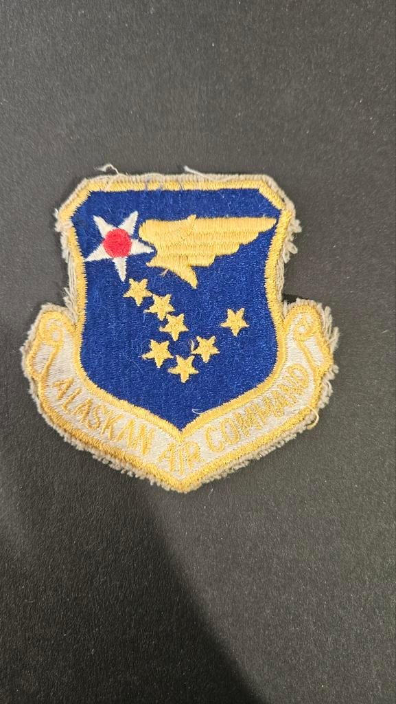 Alaskan Air Command Patch, Ophalen of Verzenden, Luchtmacht, Amerika, Embleem of Badge