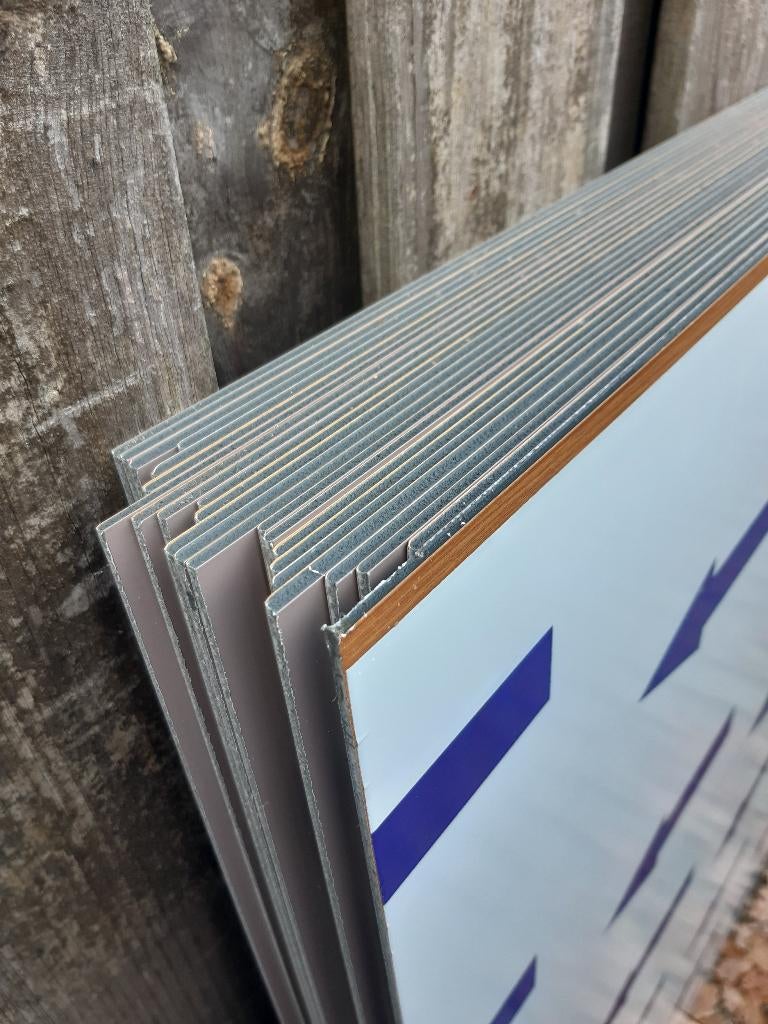 19 stuks NIEUWE Alupanel gevelbekleding (59 m2), Doe-het-zelf en Verbouw, Platen en Panelen, Ophalen, Nieuw, Overige materialen