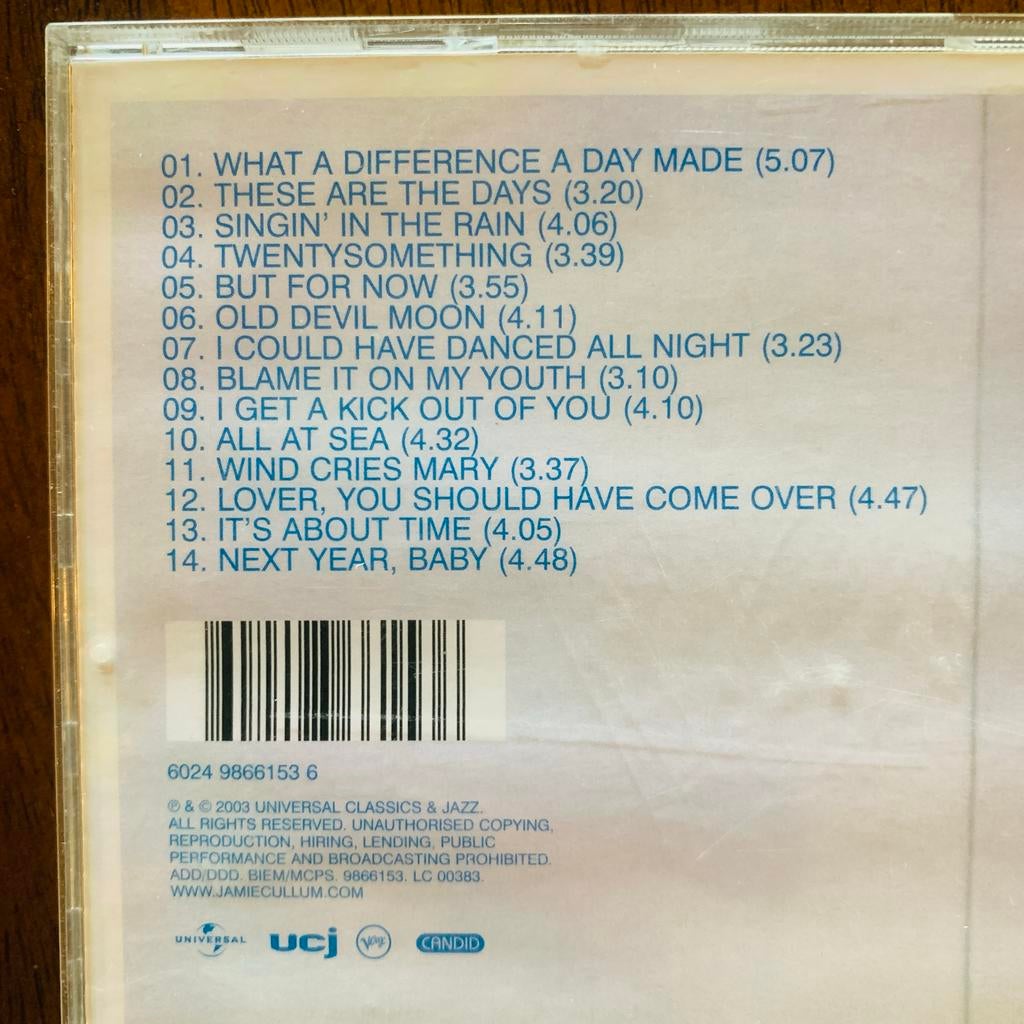 Jamie Cullum - Twentysomething CD (Jazz, 2003), Ophalen of Verzenden, 1980 tot heden, Zo goed als nieuw, Jazz