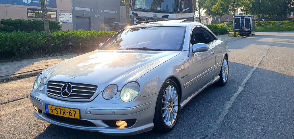 Mercedes-Benz cl 500 lpg 2001 youngtimer, Auto's, Automaat, Achterwielaandrijving, 8 cilinders, CL