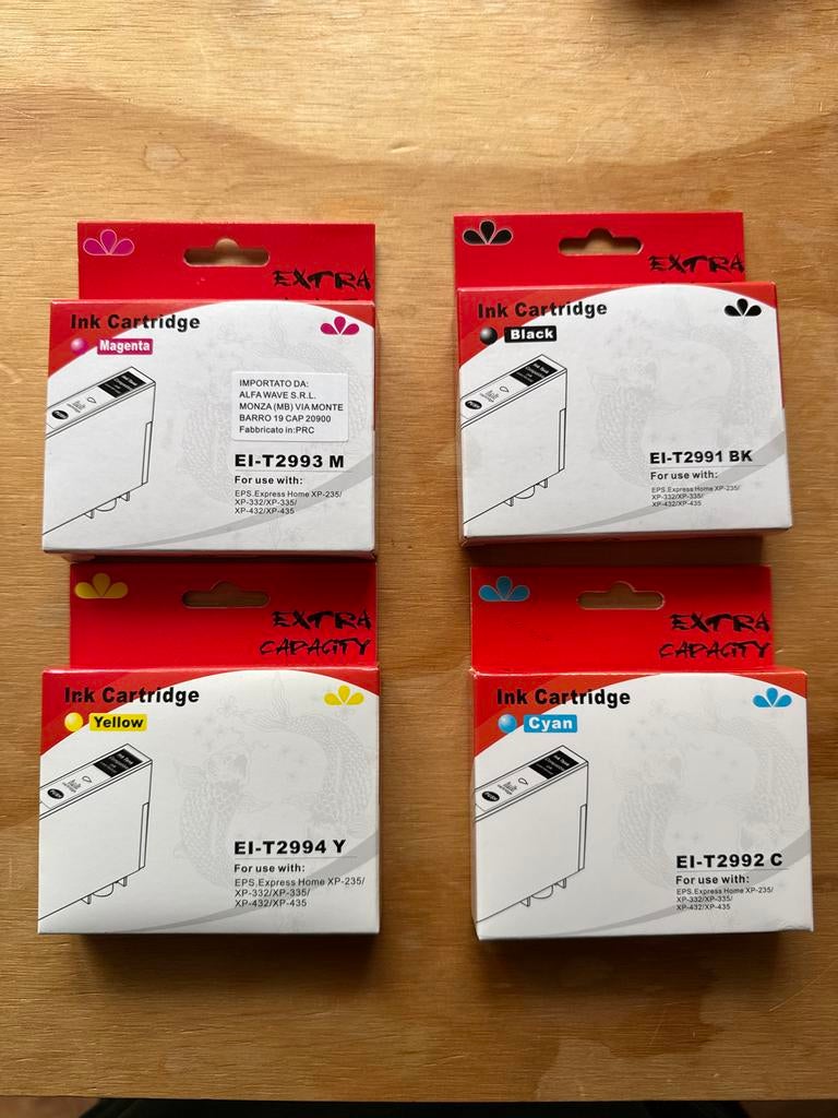Epson 29XL inktcartridges (T2996) multipack, Computers en Software, Printers, Nieuw, Inkjetprinter, Kleur printen, Ophalen of Verzenden