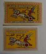 THE CHARIOT, Verzenden, Zo goed als nieuw, Luciferdoosjes of -merken