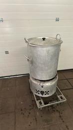 Super grote aluminium pan op brander, Ophalen, ...., Zo goed als nieuw, ...