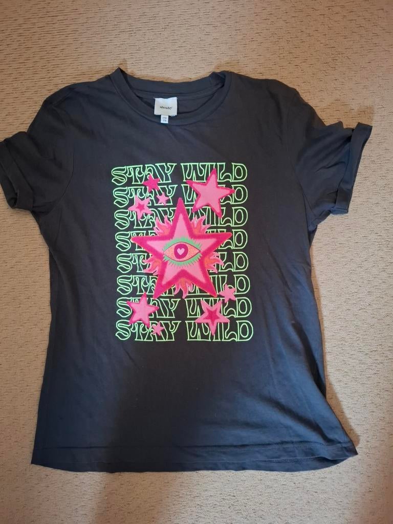 Shoeby shirt 170/176, Kinderen en Baby's, Kinderkleding | Maat 170, Meisje, Ophalen of Verzenden, Zo goed als nieuw, Shirt of Longsleeve