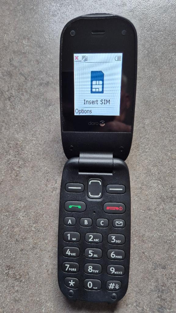 Doro senioren telefoon 4G, Telecommunicatie, Mobiele telefoons | Overige merken, Gebruikt, Geen camera, Inklapmodel, Ophalen of Verzenden