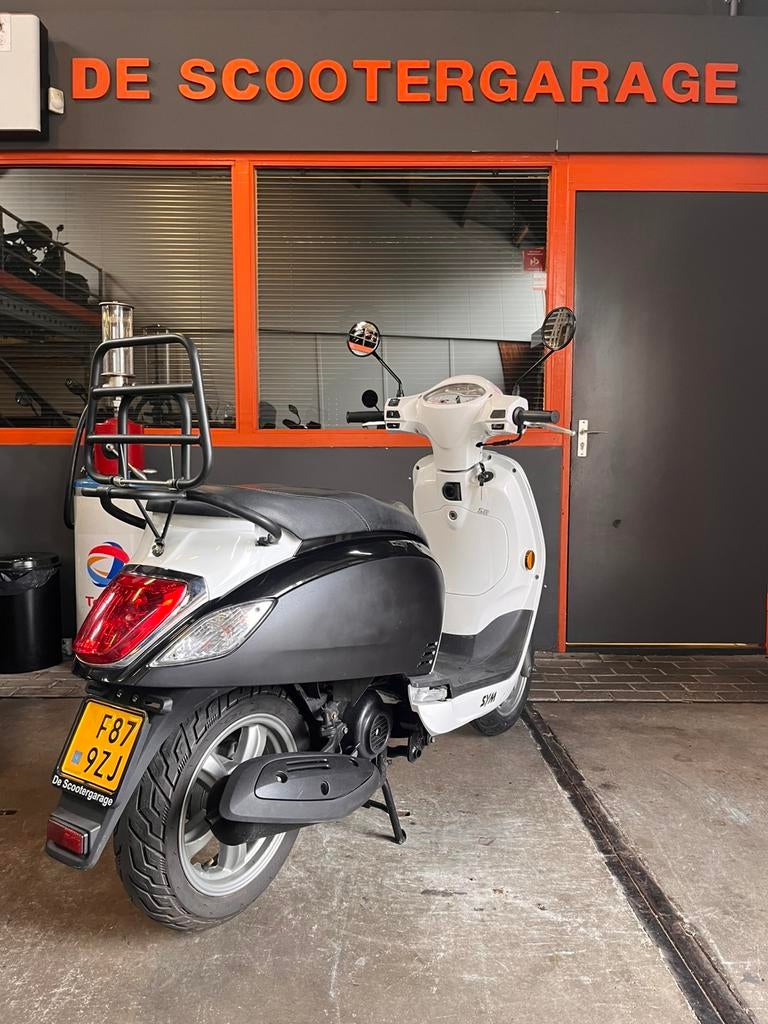 Sym fiddle 3 brom 45km 2014, Fietsen en Brommers, Scooters | SYM, Gebruikt, Sym, Sym, Benzine