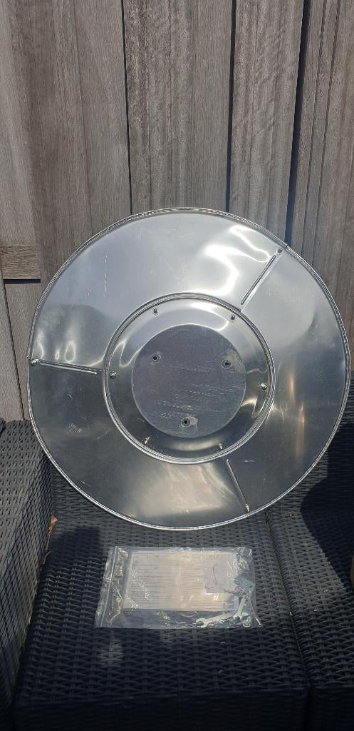 Eurom Terrasverwarmer incl. gasfles, Ophalen, Waterbestendig, Zo goed als nieuw, Vloer