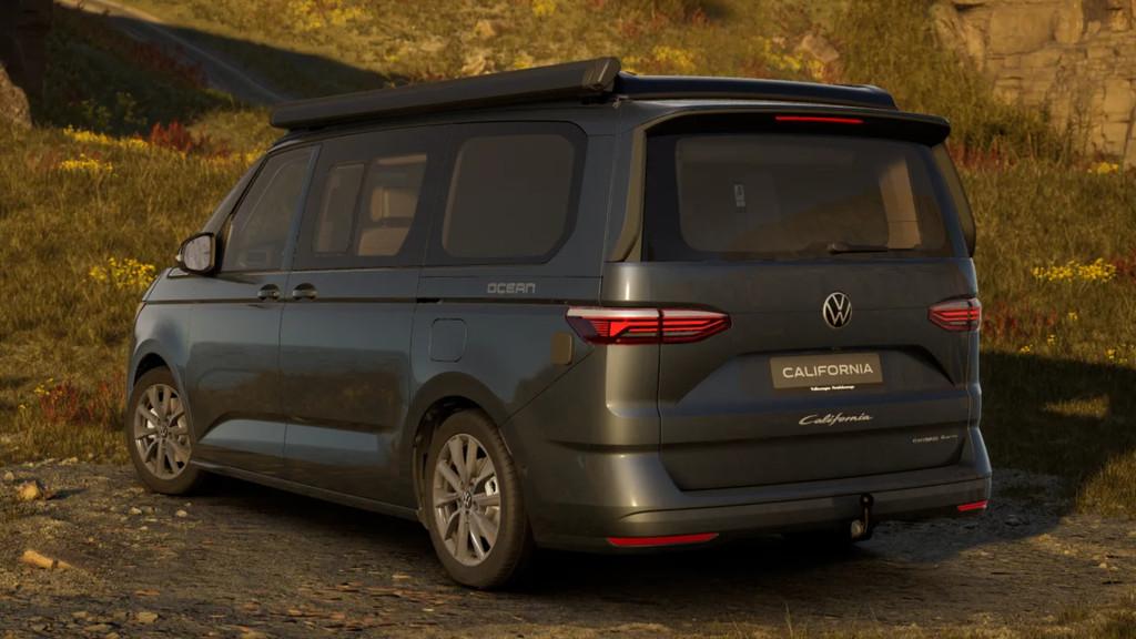 Volkswagen California Ocean T7 245PK Automaat PHEV 4x4 Apple, Caravans en Kamperen, Automaat, Buscamper of Camperbus, Volkswagen