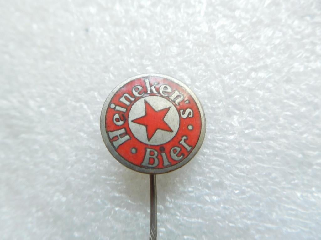 speldje Heineken emaille, Verzamelen, Ophalen of Verzenden, Zo goed als nieuw, Overige onderwerpen