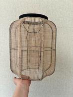 Rotan lampenkap loods 5, Huis en Inrichting, Lampen | Hanglampen, Ophalen of Verzenden, Zo goed als nieuw, Hout, Minder dan 50 cm