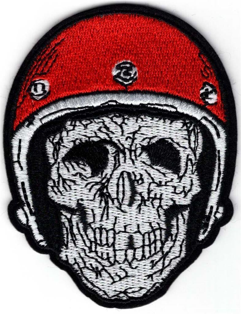 Skull stoffen opstrijk patch embleem #36, Ophalen of Verzenden, Nieuw