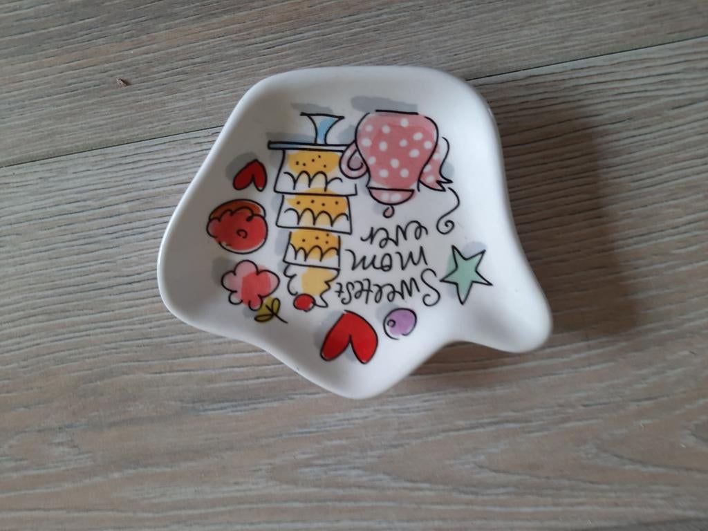 Blond Amsterdam Theetip - Sweetest Mom Ever - Nieuw, Blond Amsterdam, Keramiek, Overige typen, Nieuw